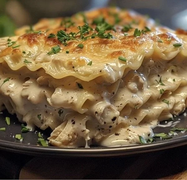 White Chicken Lasagna