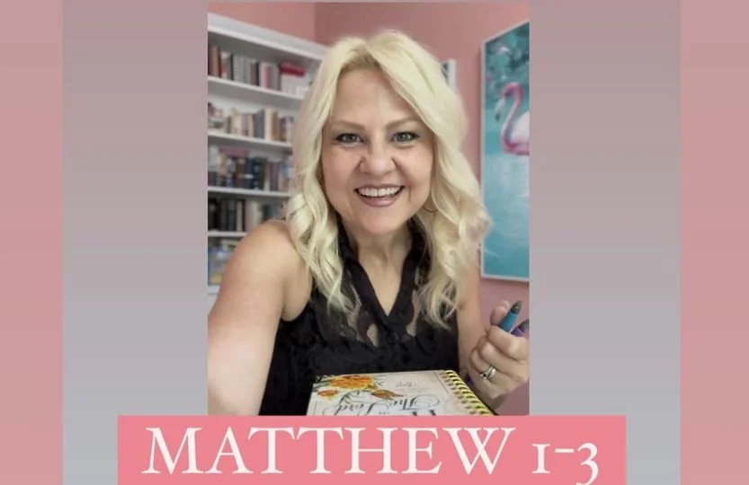 DAY 1 MATTHEW 1-3 God Speaks to Us 