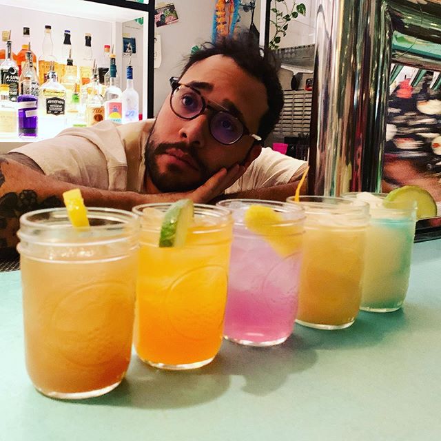 The Royal Palms Rainbow: new cocktails baby!!!!!