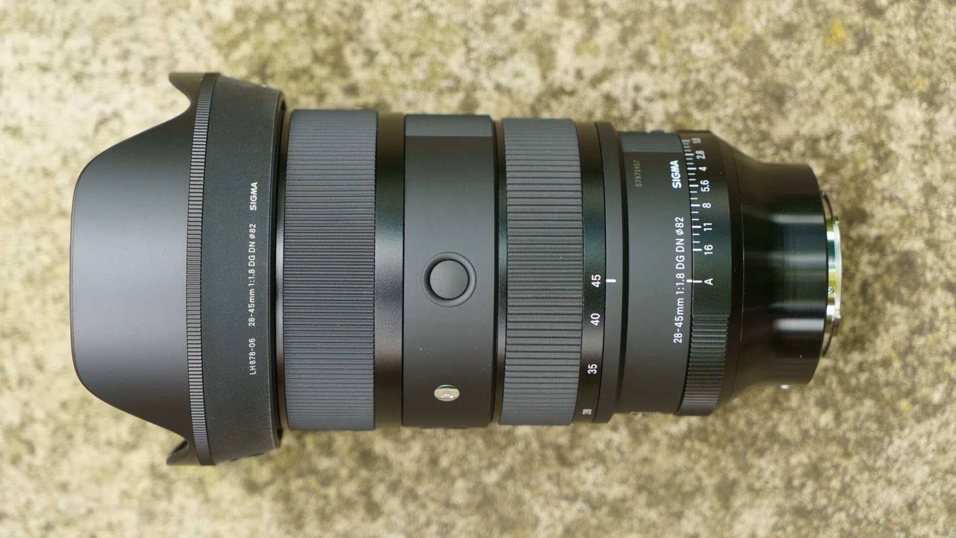  As you’d expect with a Sigma Art lens, the Sigma 28-45mm F1.8 DG DN Art has a metal mount. Setting the aperture ring to ‘A’ puts the camera in charge of the aperture setting. 