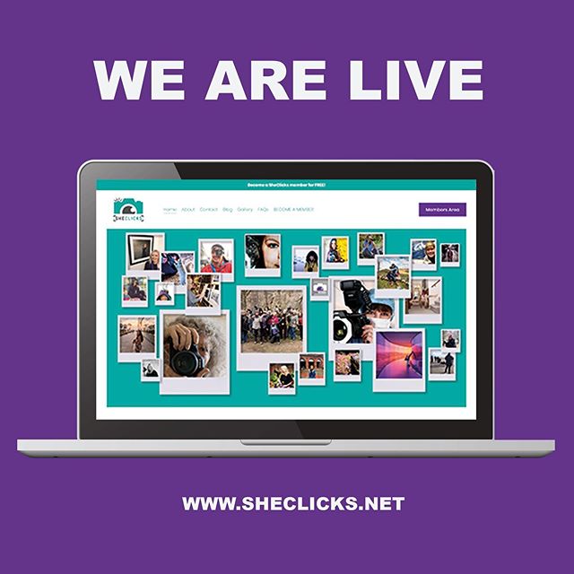 It&rsquo;s the first anniversary of SheClicks today! What a great year it&rsquo;s been. Our thanks go to all the female photographers who have joined the network and helped to make SheClicks such a vibrant and supportive community. 
Today is also spe