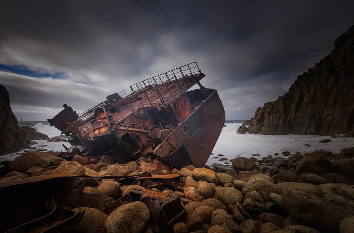 An atmospheric image of a wrecked ship, captured by @jenrogersphotography 
.
.
.
#sheclicksnet #femalephotographers #women #womenphotographerscommunity #photography #femalephotographer #seascapephotography #coastalphotography #coast #shipwreck