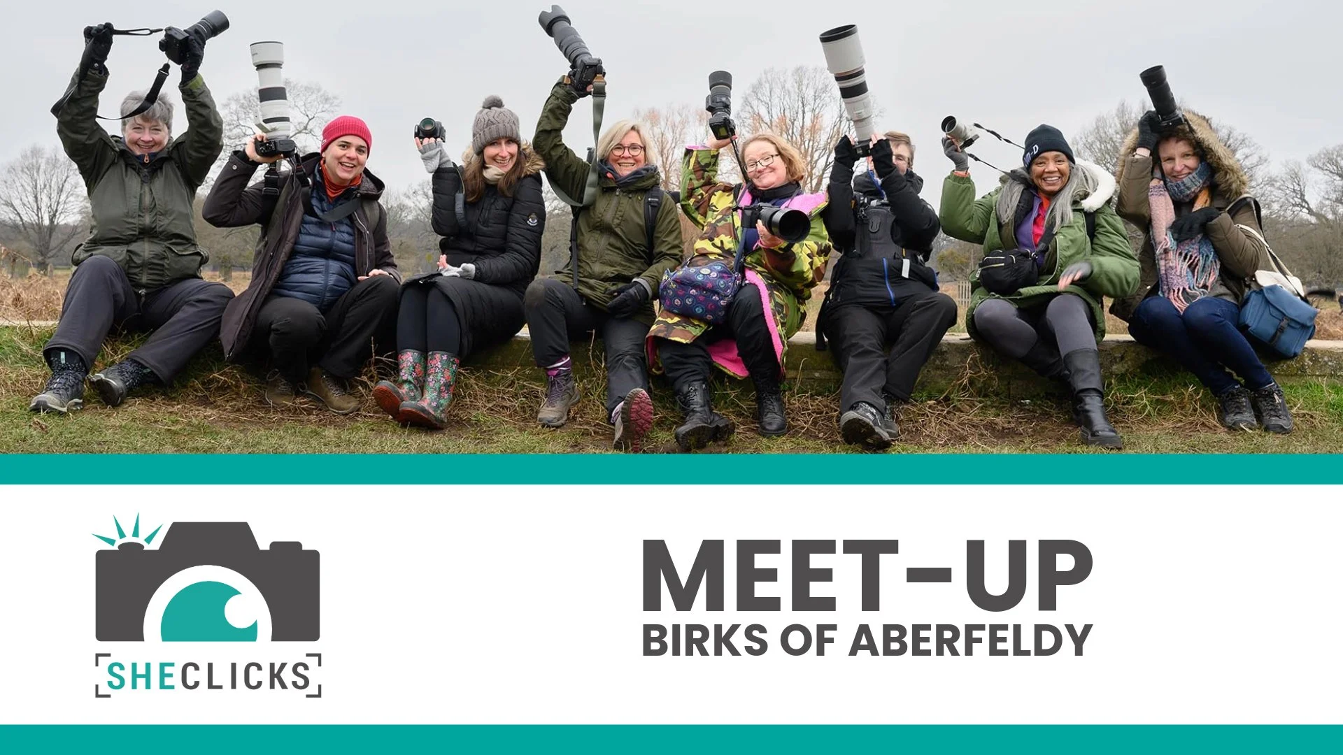    Meet-up at The Birks of Aberfeldy, Scotland   09:30 Sunday 27th October, 2024   This meet-up is hosted by Fiona McLean, please meet her in the Birks of Aberfeldy car park at 9:30. National Trust members can park for free, but there is a charge for others. This will mainly be focused on long exposure waterfall photography. There could also be a bit of woodland and close-up photography, making the most of the autumn colours if there is time. Fiona says, 'We'll start at the Birks of Aberfeldy, go into town for lunch, and then head to the Hermitage to finish the day. I'm hoping that people will be able to carpool from Edinburgh or that we can meet at a location just north of Perth and then carpool from there.  For more information, visit  https://www.visitscotland.com/info/see-do/birks-of-aberfeldy-p2556021   Please use the button below to visit the Facebook event and let us know you are planning to attend. If you're not on Facebook or a group member, please email  angela@sheclicks.net  to confirm your attendance. 