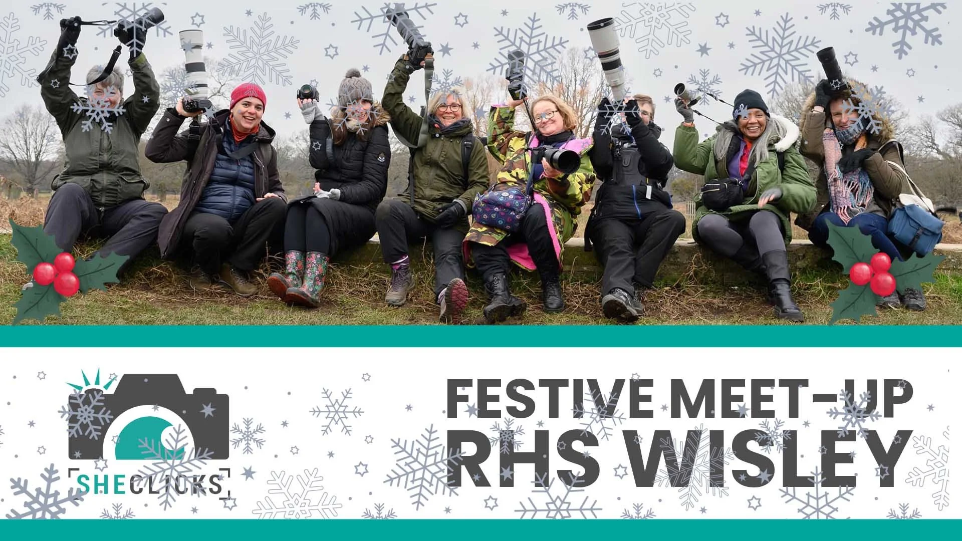   Festive Meet-up at RHS Wisley 09:00 Saturday 14th December 2024  