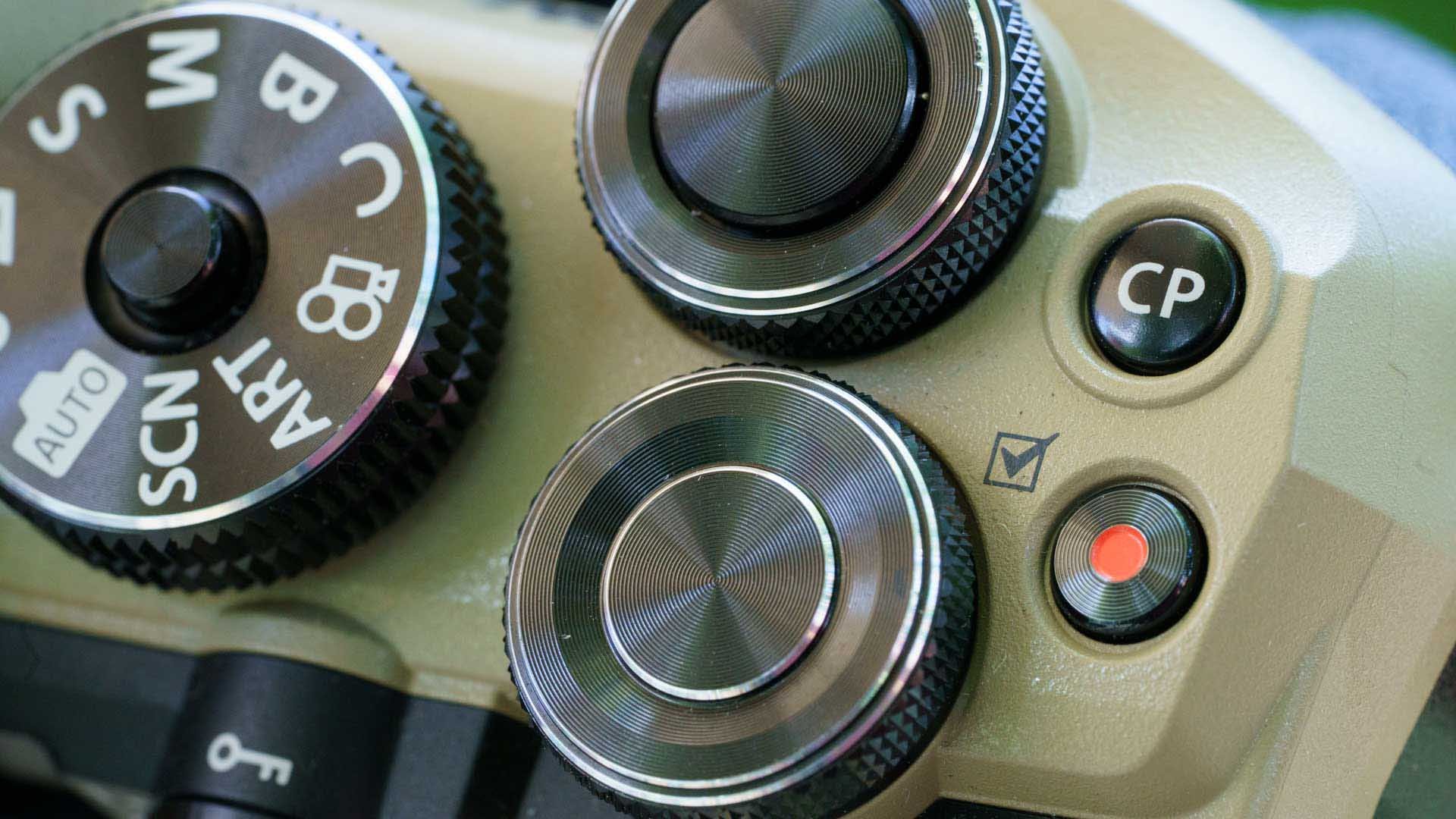  The CP button on the top of the OM System OM-5 II gives a quick route to its Computational Photography features. 