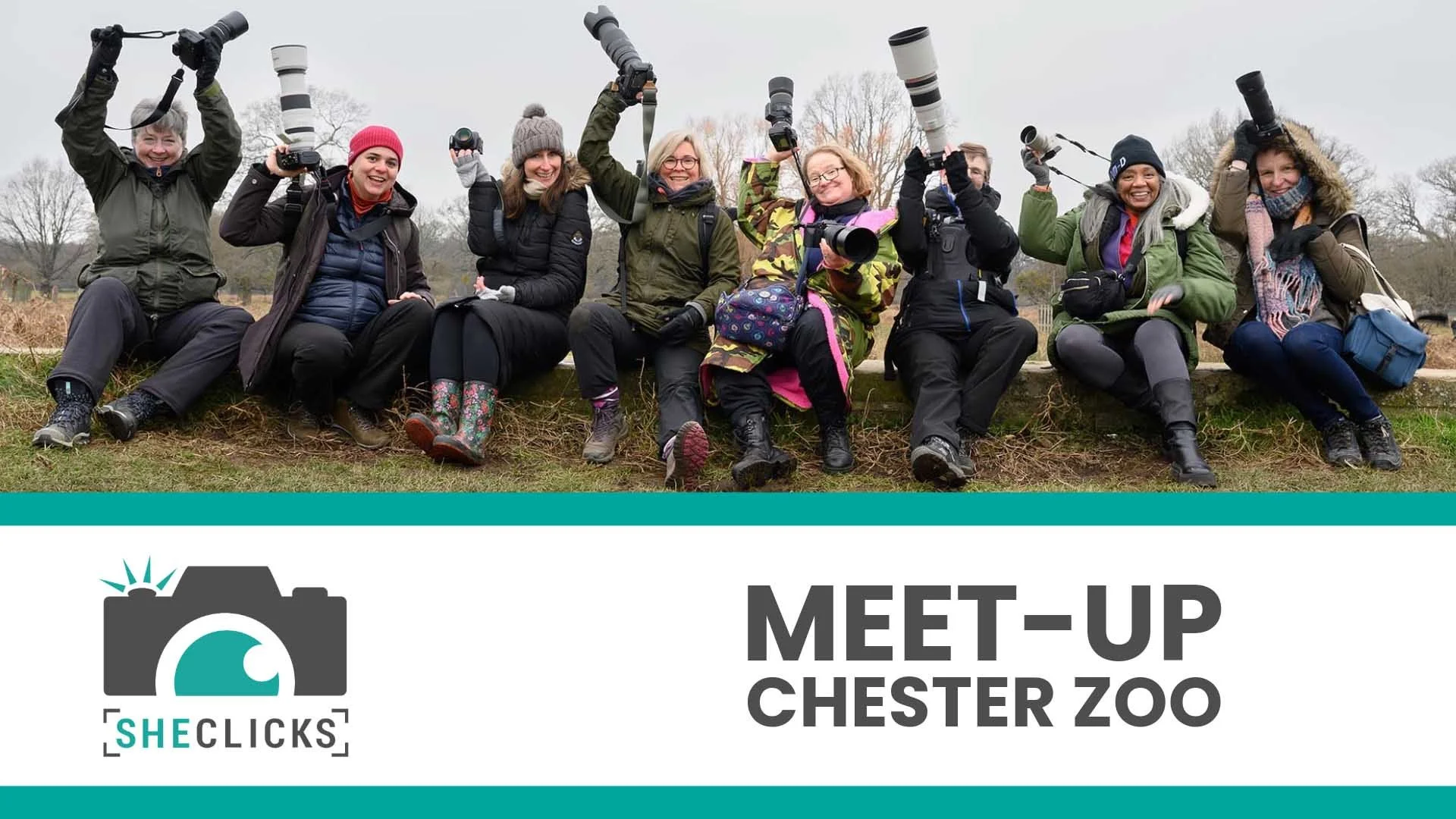   Meet-up at Chester Zoo, UK 09:30-15:00 Saturday 29th March, 2025   This meet-up is hosted by Jules Hill. Please meet her outside the main entrance at 09:30, ready to go in when the Zoo opens at 10:00.  Standard entry (without membership) costs £38. There are cafes available for lunch.  For more information, please visit   https://www.chesterzoo.org/zoo   