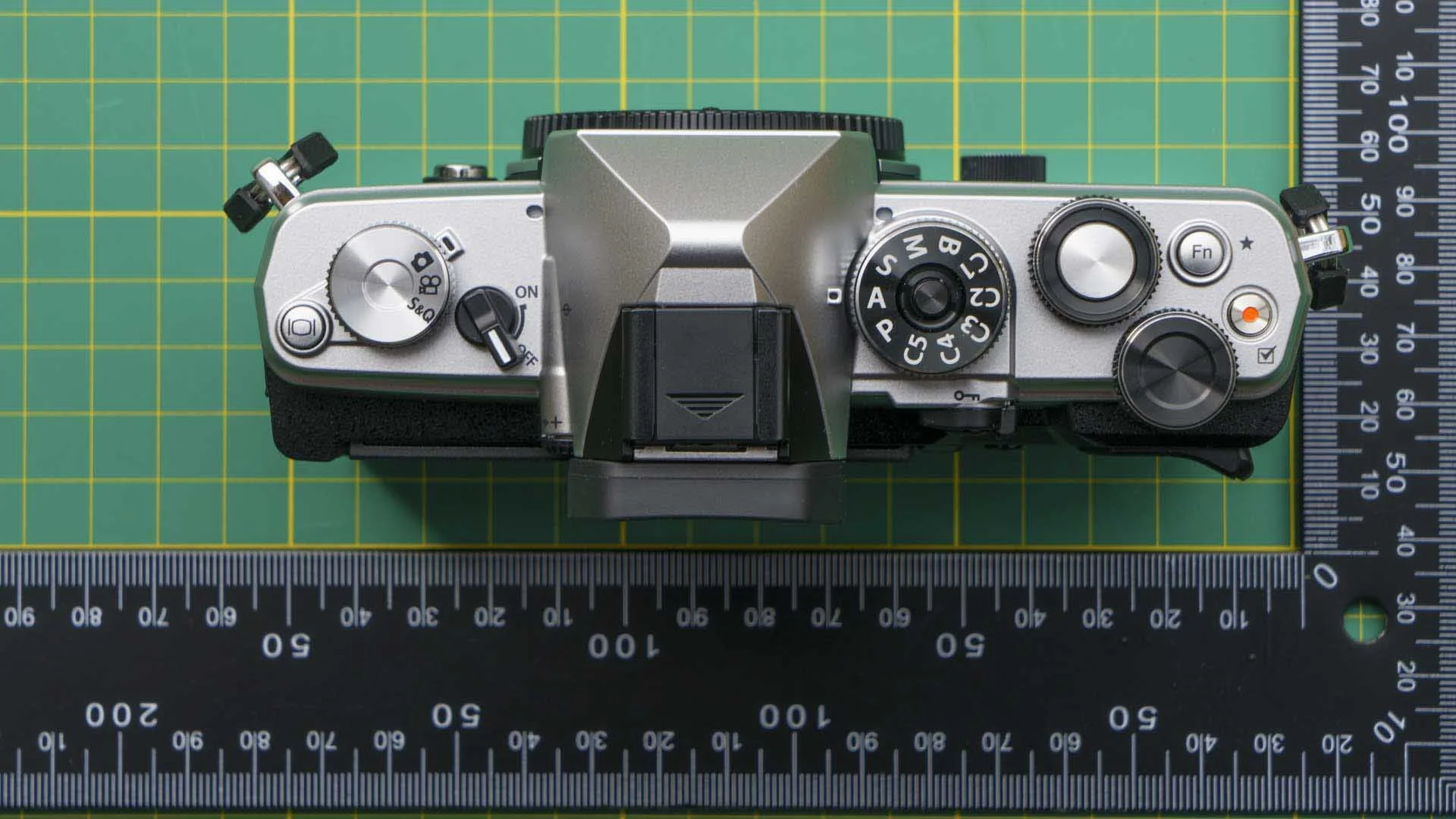  The OM System OM-3 has no shortage of dials, they make selecting and adjusting settings quick and easy. 