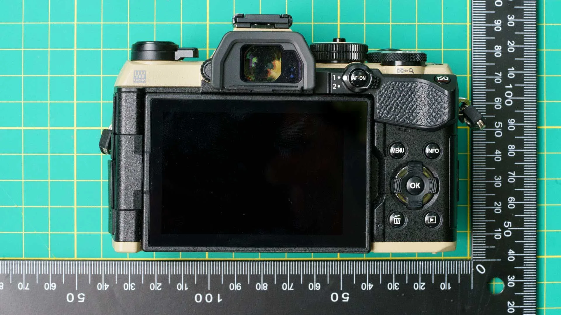  The OM System OM-5 II doesn’t have a joystick for selecting the AF point, you can use the touchscreen or the navigation pad instead. 