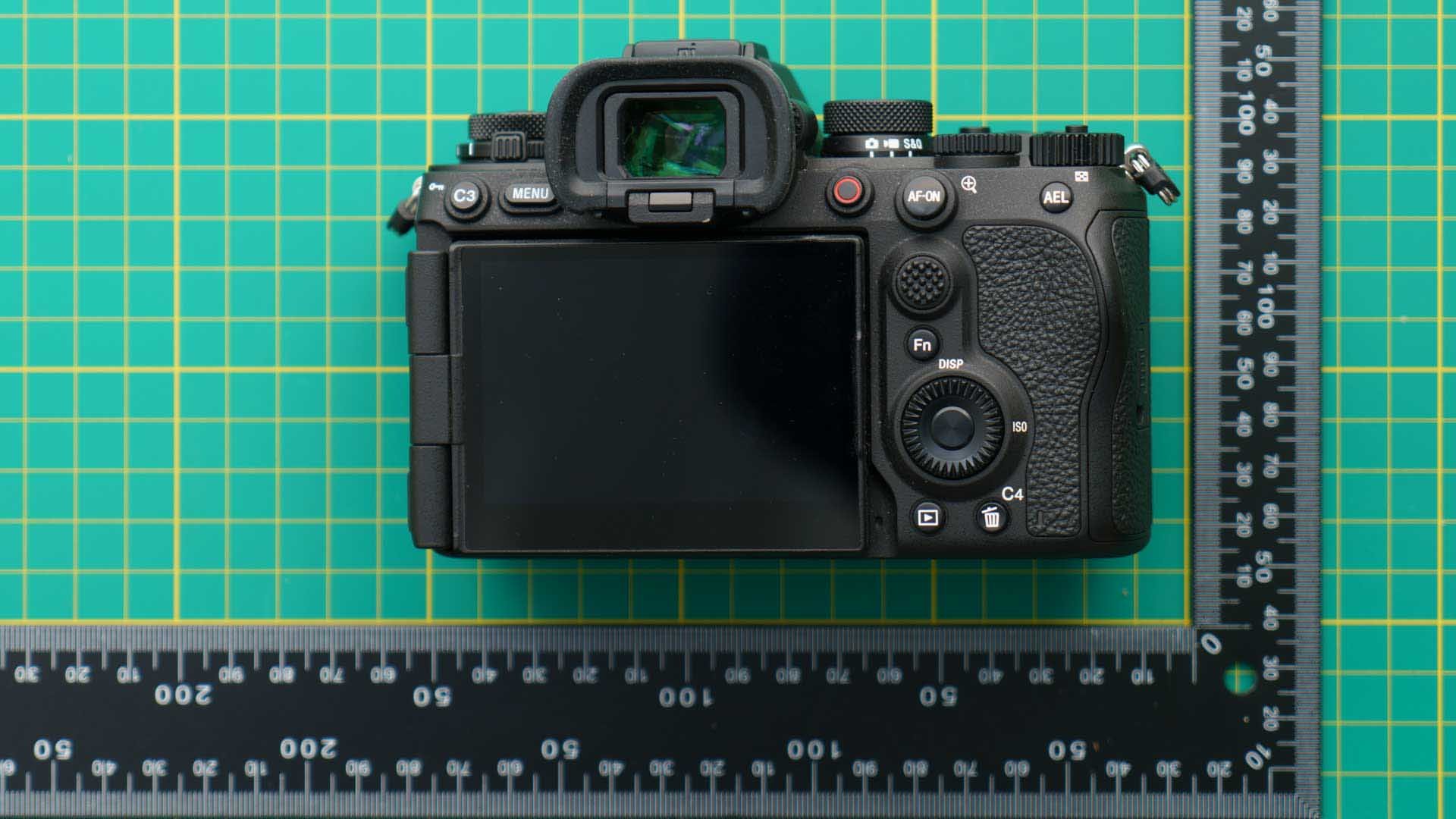 The Sony A9 III has a mini-joystick with a stippled surface that's useful for navigating the menu or shifting the AF point around the frame.