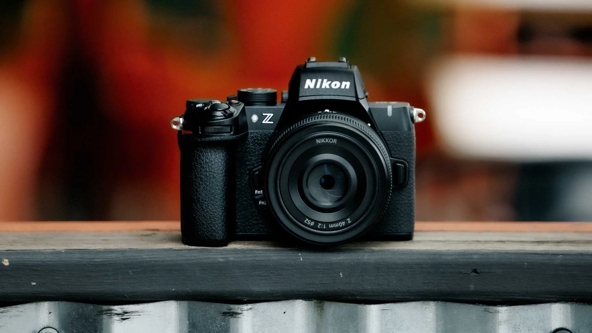  The Nikon Z50II has two customisable function buttons between the grip and the lens mount. 