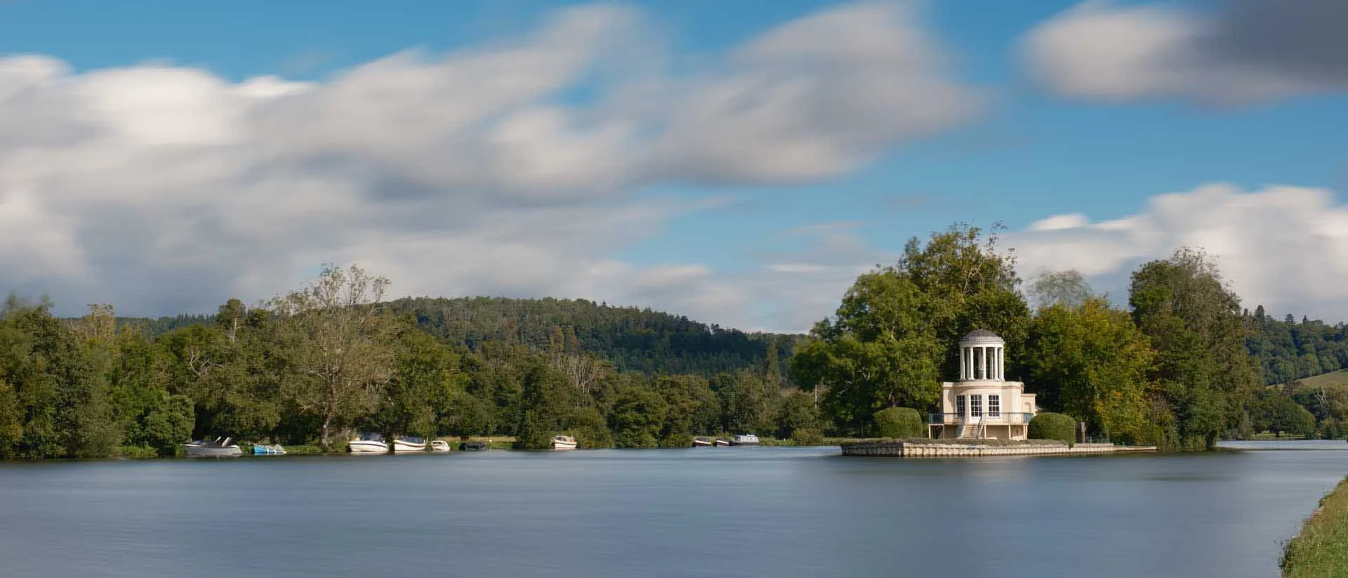 Image Credit: Angela Nicholson. This image was shot using the ND1000 (10-stop) and ND8 (3-stop) filters for more blurring of the clouds. Camera: Fujifilm X-T5, lens: XF 16-55mm F2.8 R LM WR, exposure: 30 seconds sec, f/9, ISO 125.