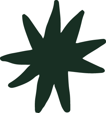 Black flower icon.