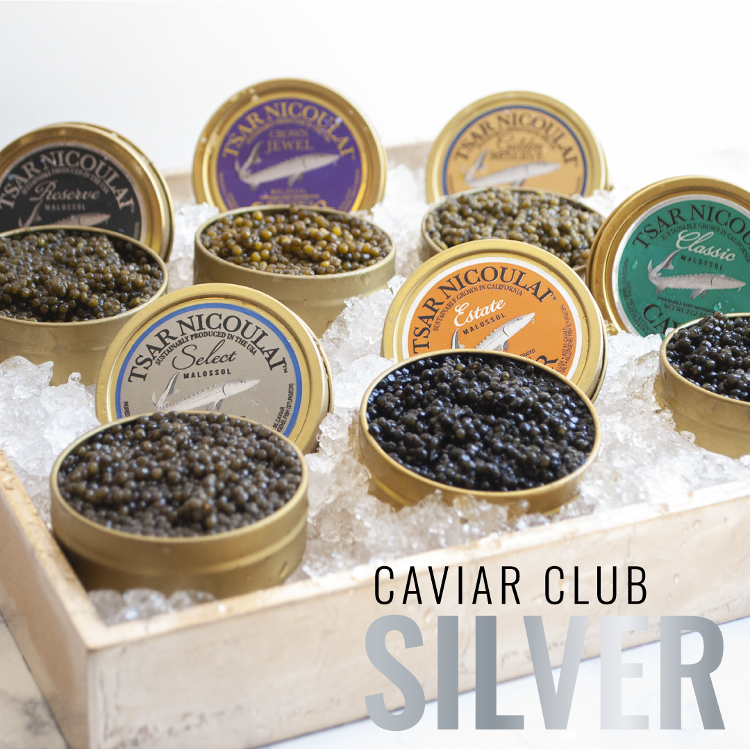 Tsar Caviar Club Silver — Tsar Nicoulai Caviar Buy the Best American
