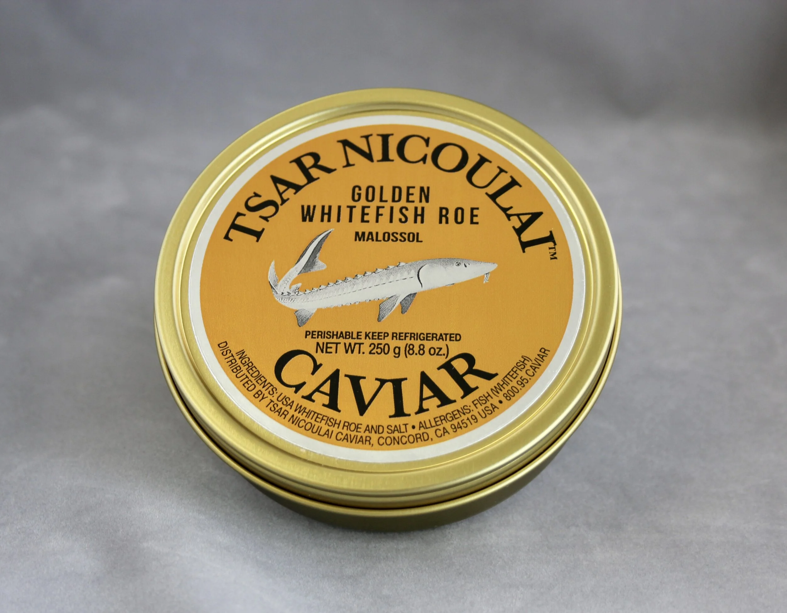 Ginger Whitefish Roe — Tsar Nicoulai Caviar Buy the Best American