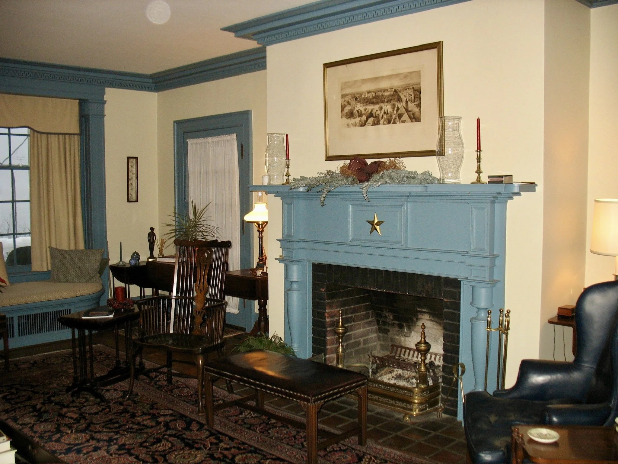 Fireplace- Before