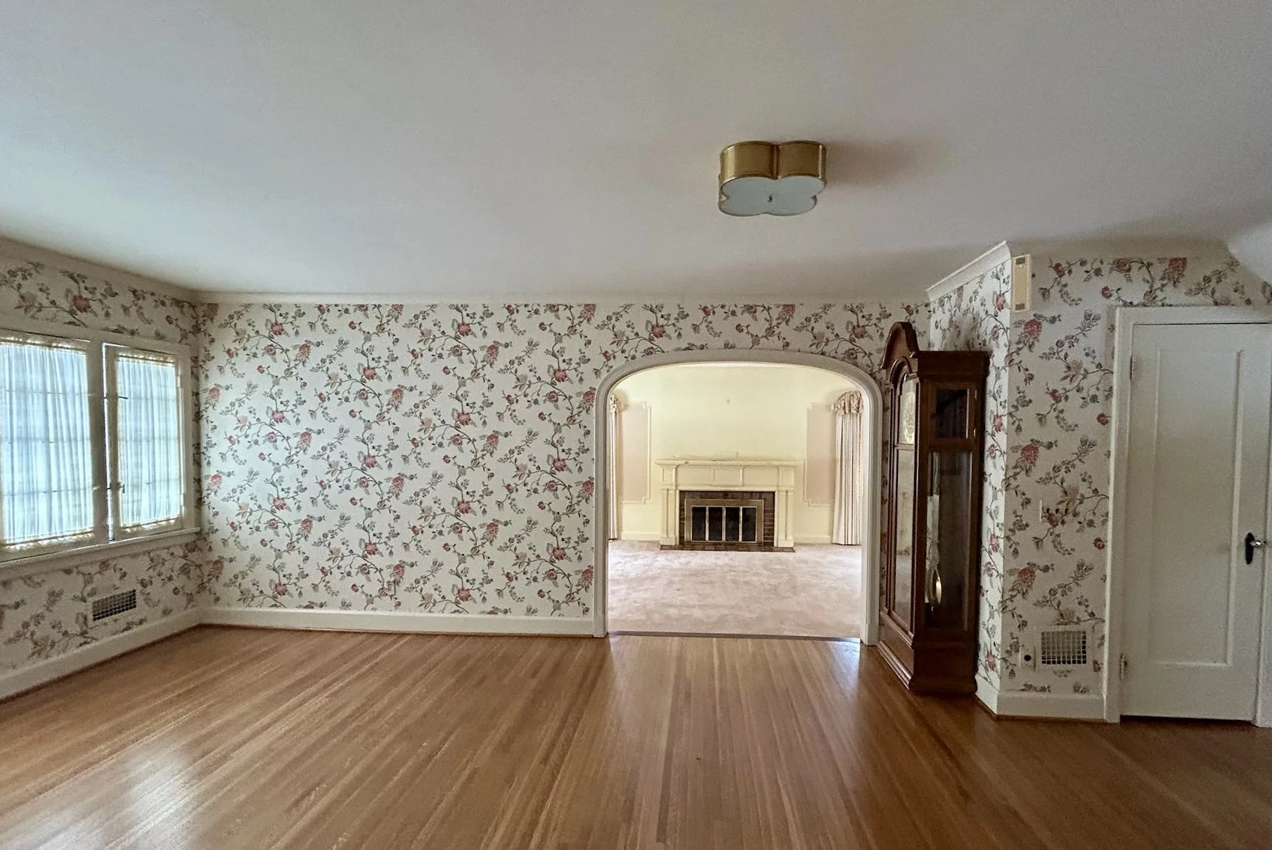 View to Living Room - Before