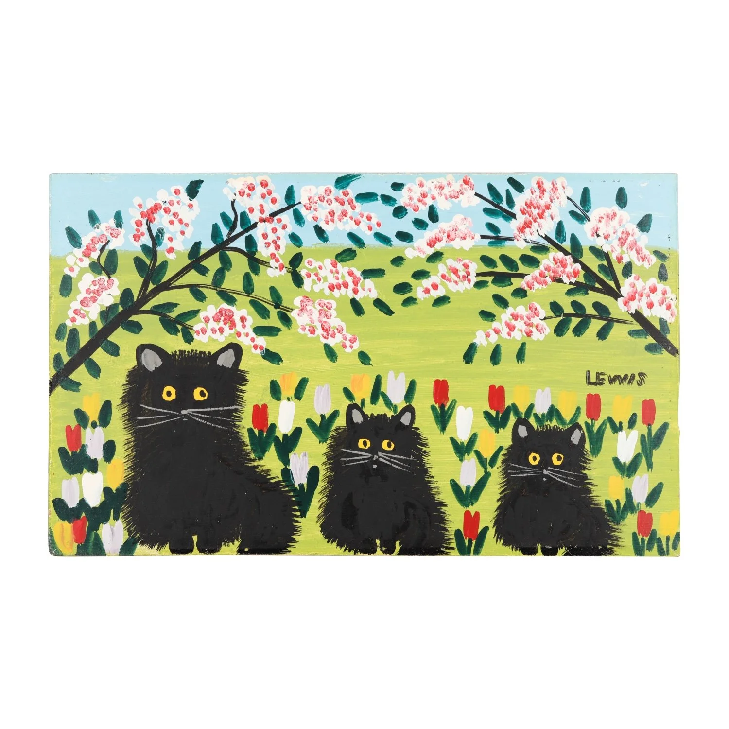 FOUR PAINTINGS BY CANADIAN FOLK ARTIST MAUD LEWIS (1903-1970) COMBINE FOR $167,560 IN MILLER &amp; MILLER’S CANADIANA &amp; HISTORIC OBJECTS AUCTION 