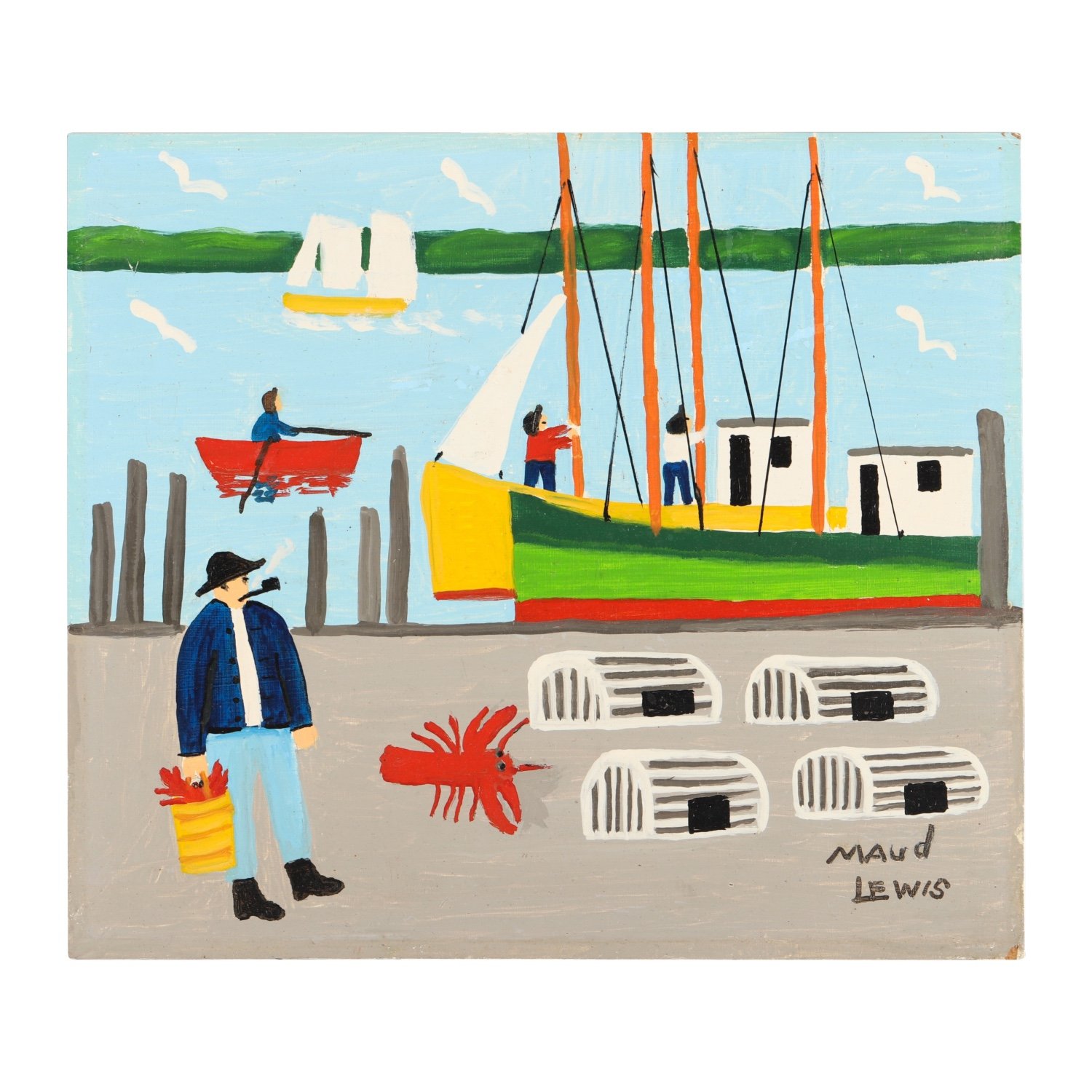PAINTINGS BY RENOWNED CANADIAN ARTISTS MAUD LEWIS AND JOE NORRIS WILL HEADLINE MILLER &amp; MILLER’S ONLINE-ONLY FOLK-ART AUCTION, OCT. 14