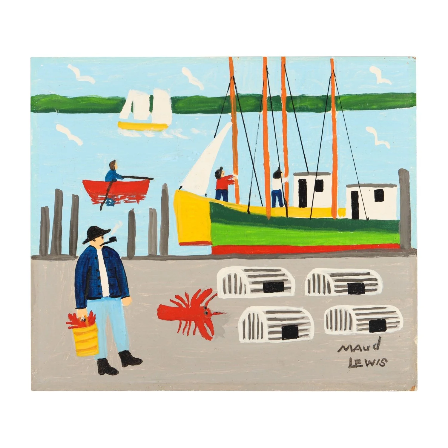 PAINTINGS BY RENOWNED CANADIAN ARTISTS MAUD LEWIS AND JOE NORRIS SHARE SPOTLIGHT IN MILLER &amp; MILLER’S ONLINE FOLK ART AUCTION, OCT. 14th 