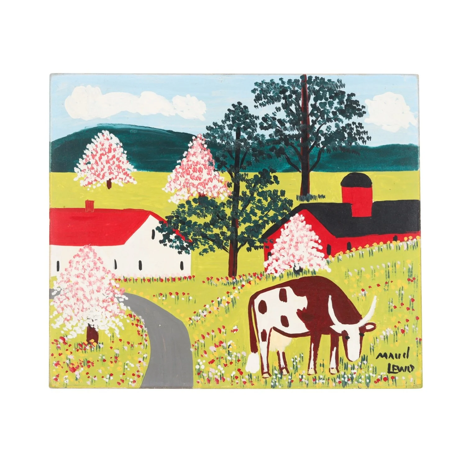 THREE VIBRANT AND COLORFUL PAINTINGS BY MAUD LEWIS (1901-1970) SELL FOR A COMBINED $79,060 IN MILLER &amp; MILLER’S ONLINE AUCTION, APRIL 13th 