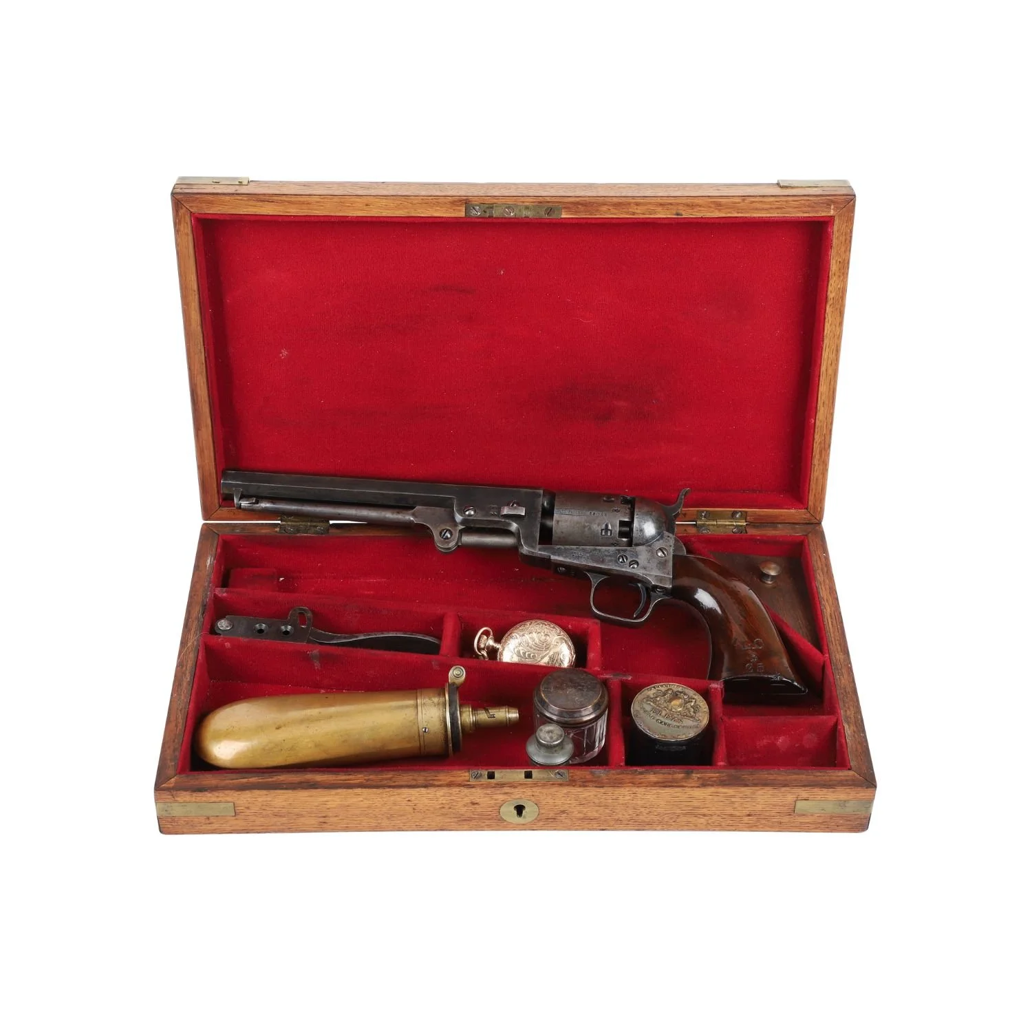 MILLER &amp; MILLER AUCTIONS’ HISTORIC, COLLECTOR &amp; SPORTING FIREARMS AUCTION, OCTOBER 25, FEATURED COLT LONDON MODEL 1851 NAVY PISTOLS