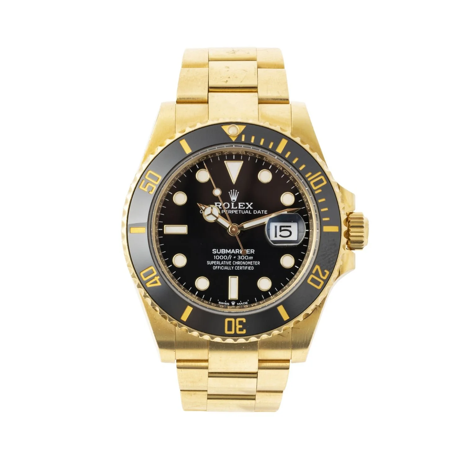 The Rolex Submariner, Ref. M126618LN. Estimate: CA$35,000-$45.000. 