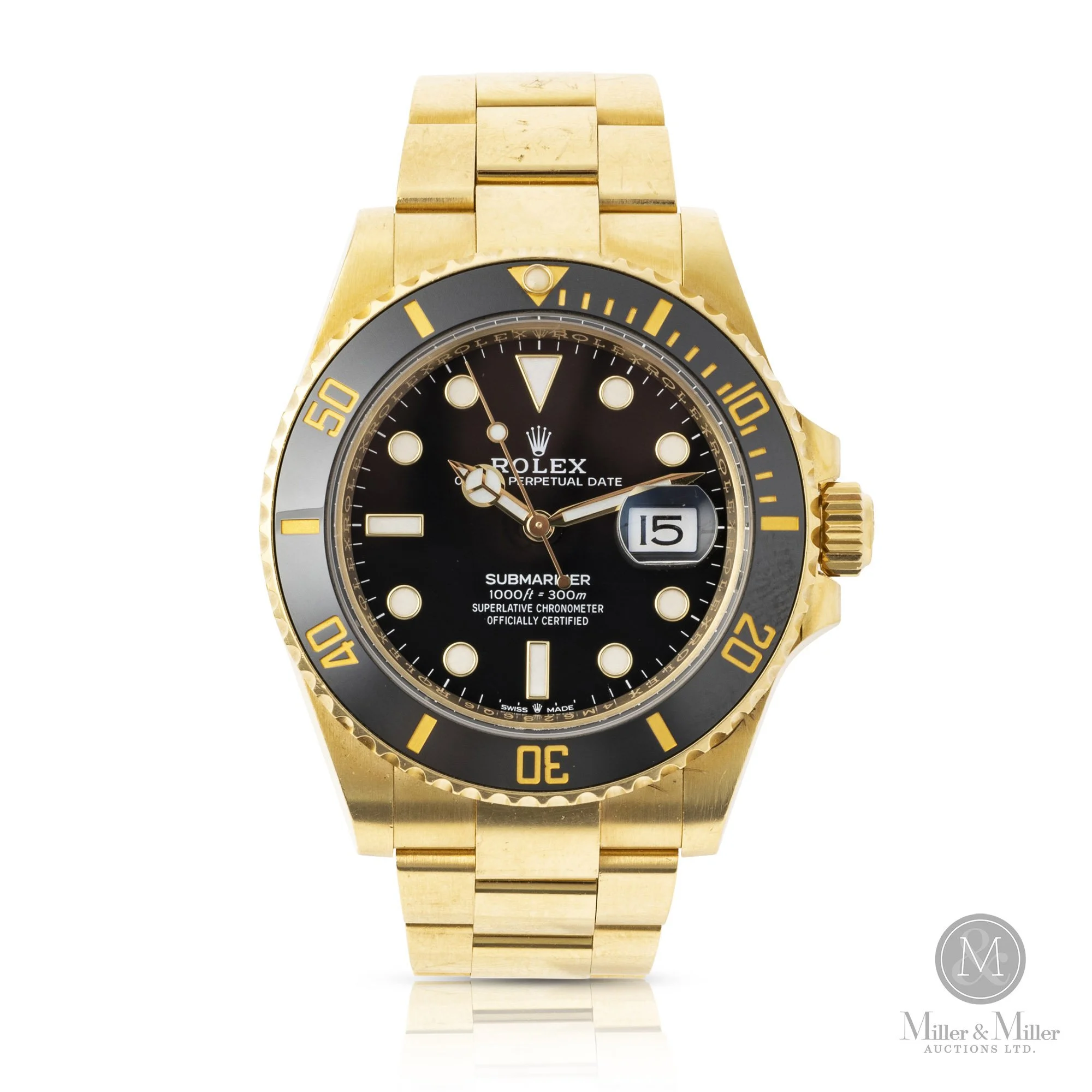 Rolex, Ref. M126618LN 18K Submariner<br><b>SOLD: $47,200</B>