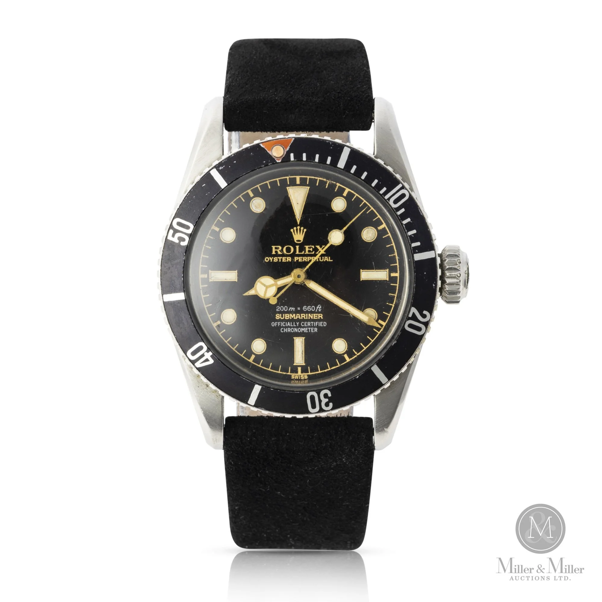 Rolex, Ref. 6538 James Bond "Big Crown" Submariner<br><b>SOLD: $33,040</B>