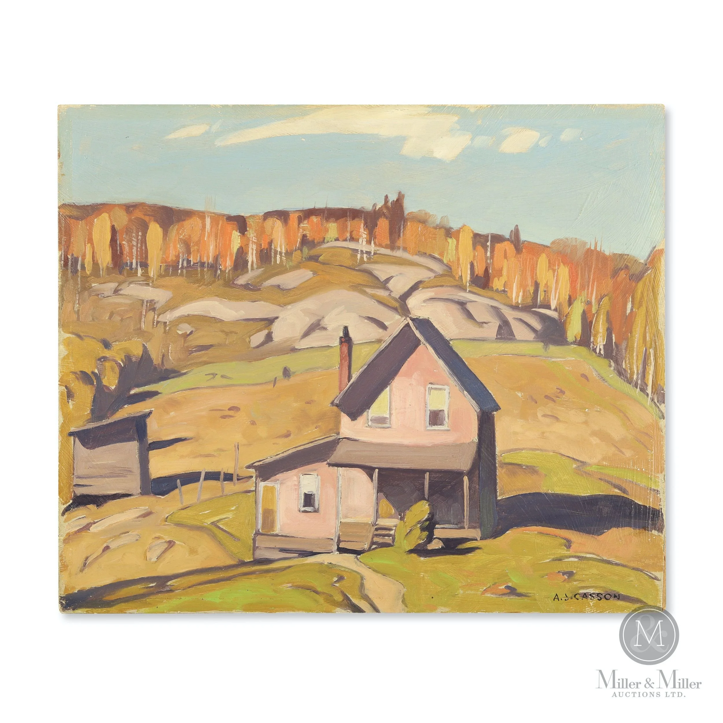 Casson, Alfred Joseph (Canadian, 1898-1992)<br><B>SOLD: $59,000</B>