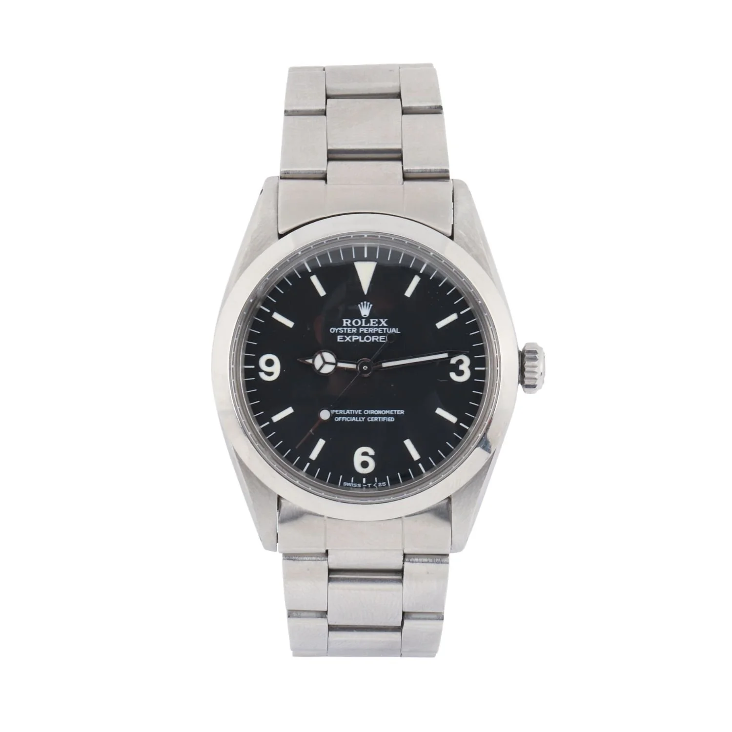 Rolex Ref. 1016 Explorer, one-owner example with service records. Estimate: CA$15,000–$20,000.