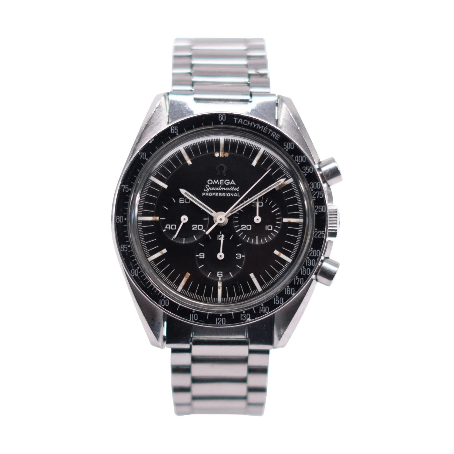 Omega Ref. 145.012-67 Speedmaster Professional “pre-moon” with Calibre 321. Estimate: CA$12,000–$15,000.