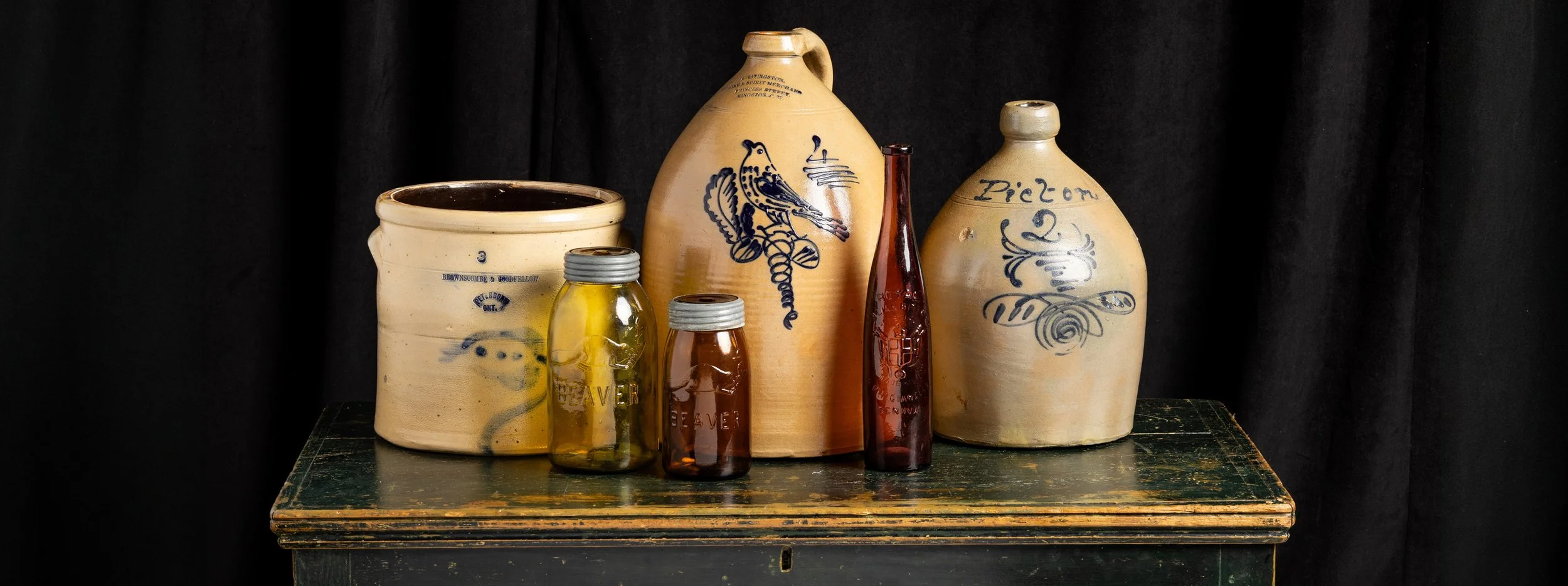 Pottery & Fruit Jars