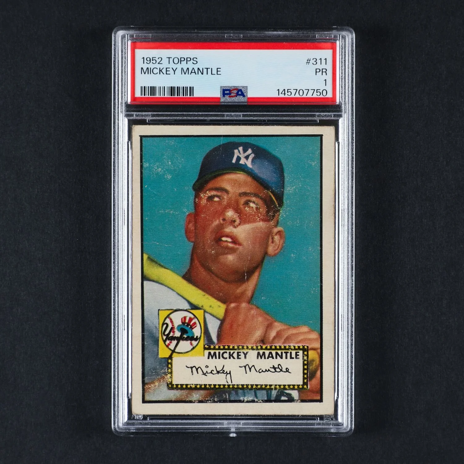 Mickey Mantle, 1952 Topps Run, Gary Carter Game-Used Memorabilia Headline Miller &amp; Miller May 31 Auction