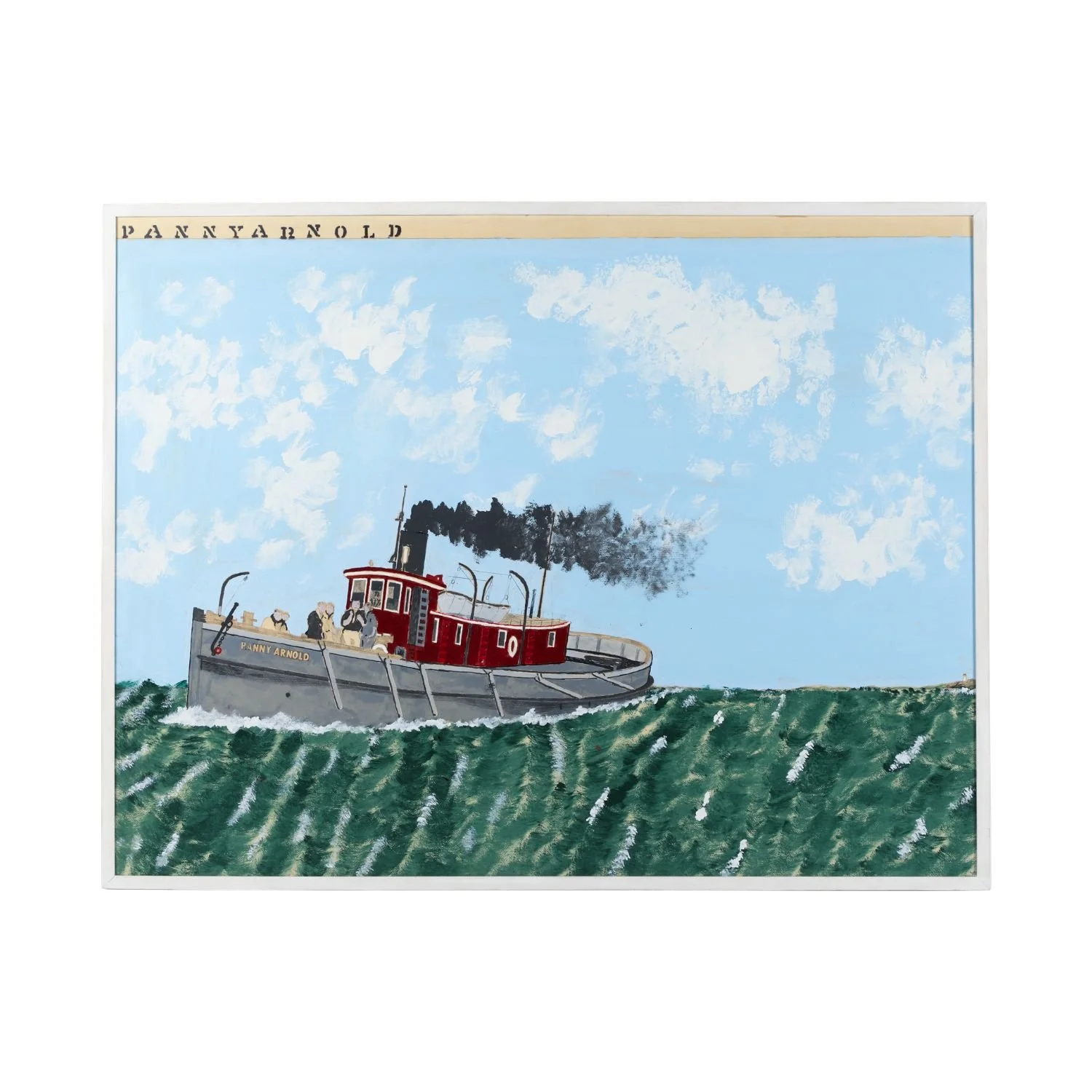 Angus Trudeau, Panny Arnold - Atmospheric maritime scene showcasing Trudeau’s celebrated style. Estimate: $6,000–$9,000 (Canadian).