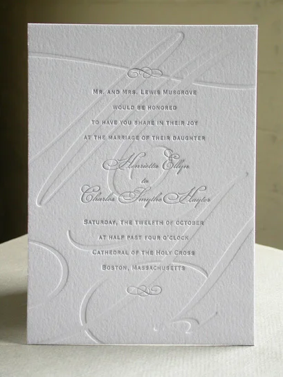 SWASH INITIAL invitation