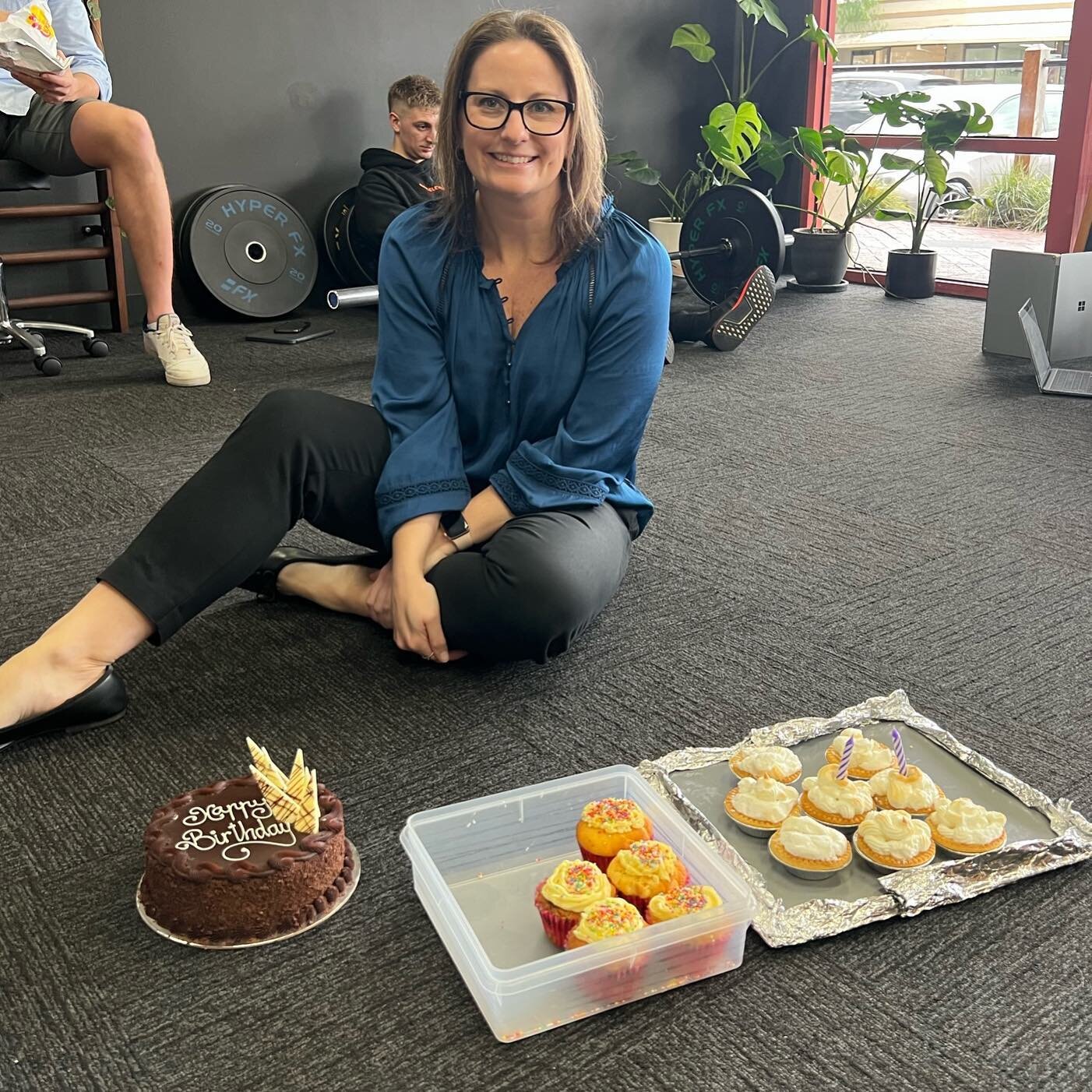 Thanks to our clients, Linda and Veronica, and to @frollickingfrogbakerycafe for helping us to celebrate Michelle&rsquo;s birthday last week with these delicious goodies 😋