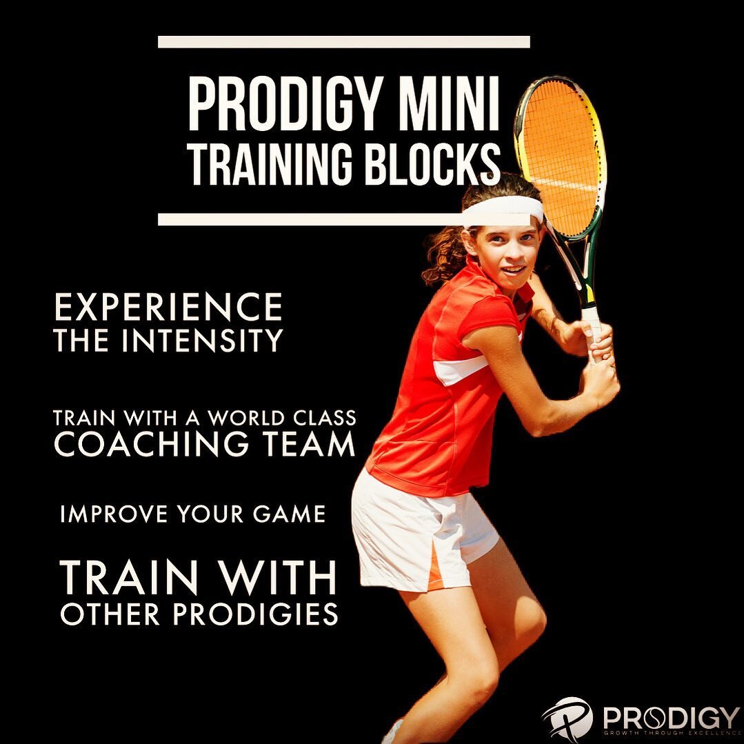 Camps live !! www.prodigytennis.com