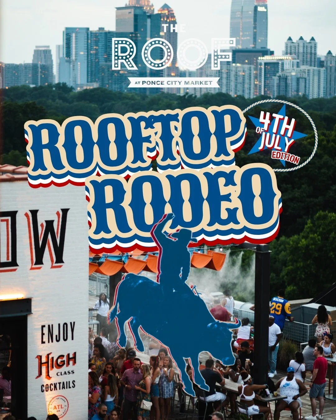 Rooftop Rodeo- July 4th!