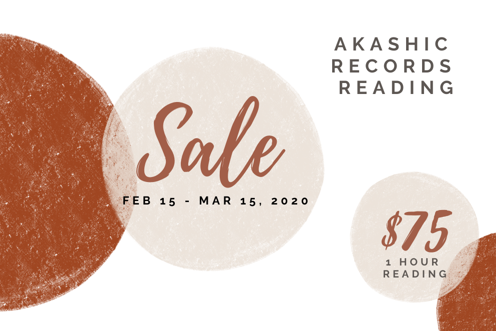 Akashic Records Reading Sale