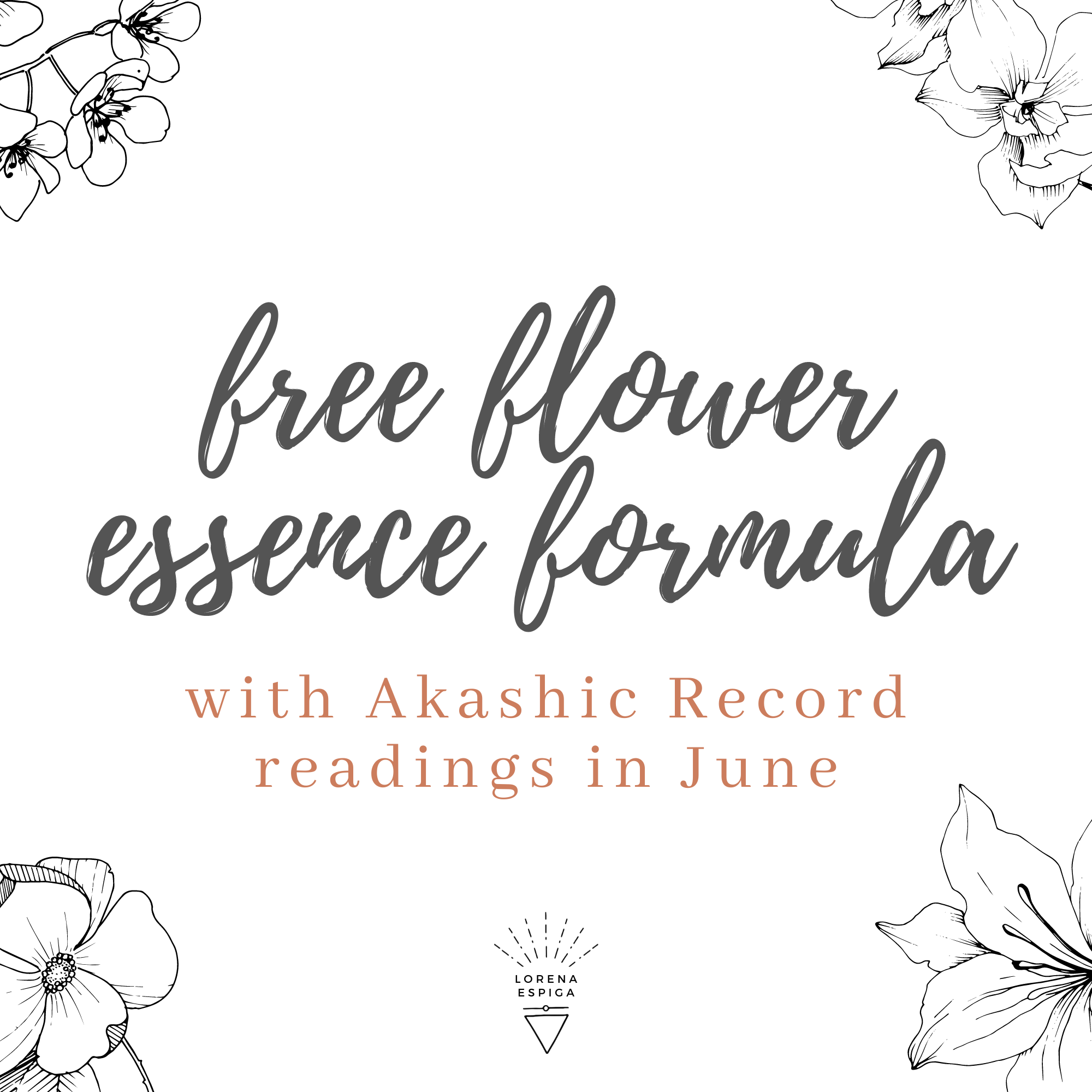Free Flower Essence Formula in June