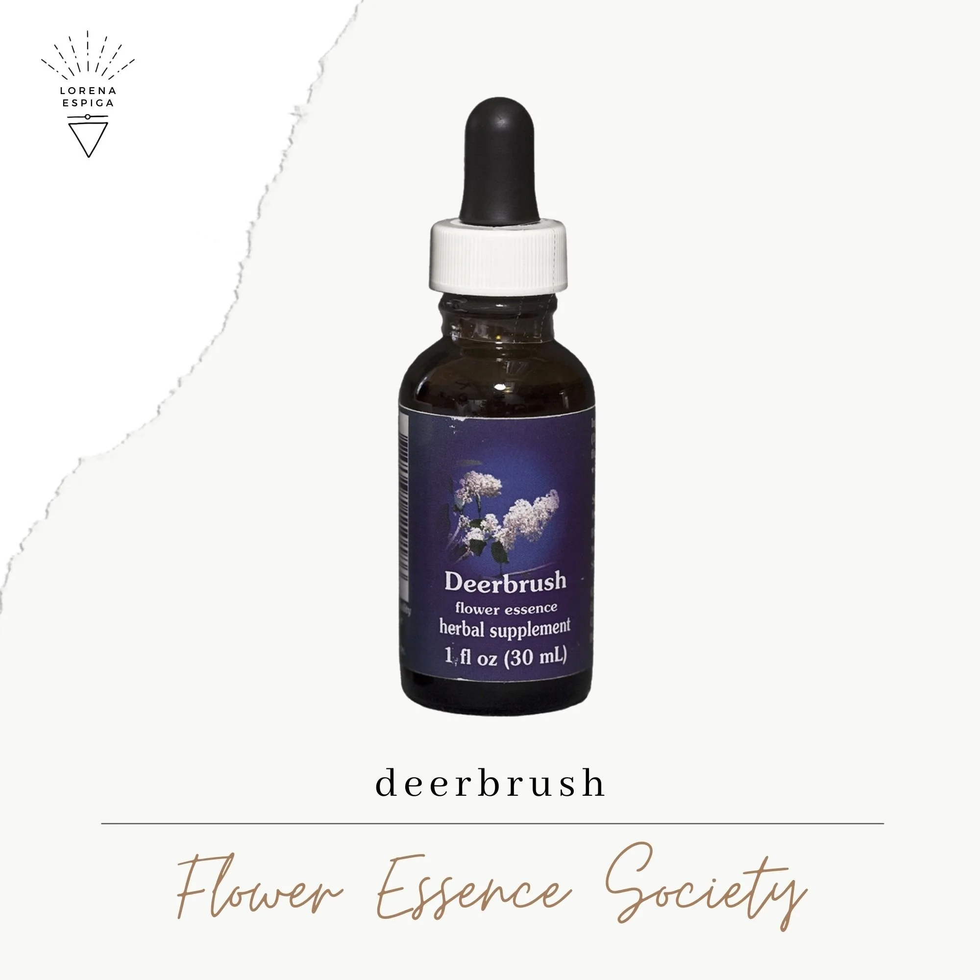 Deerbrush Flower Essence Remedy (Flower Essence Society)