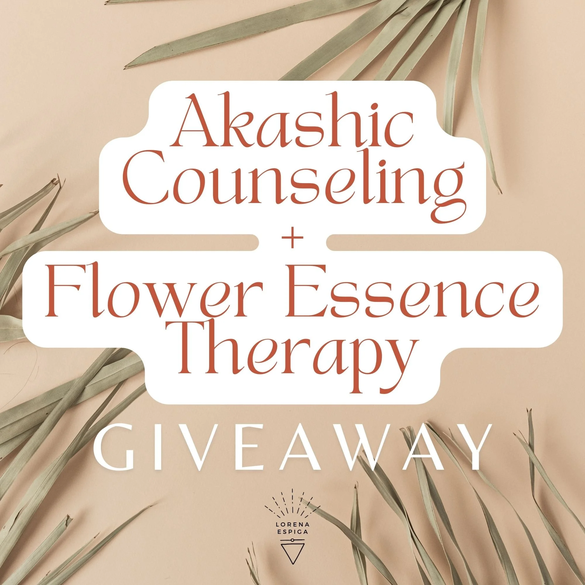⚡️ Akashic Counseling and Flower Essence Therapy Giveaway ⚡️ November 2022 ⚡️