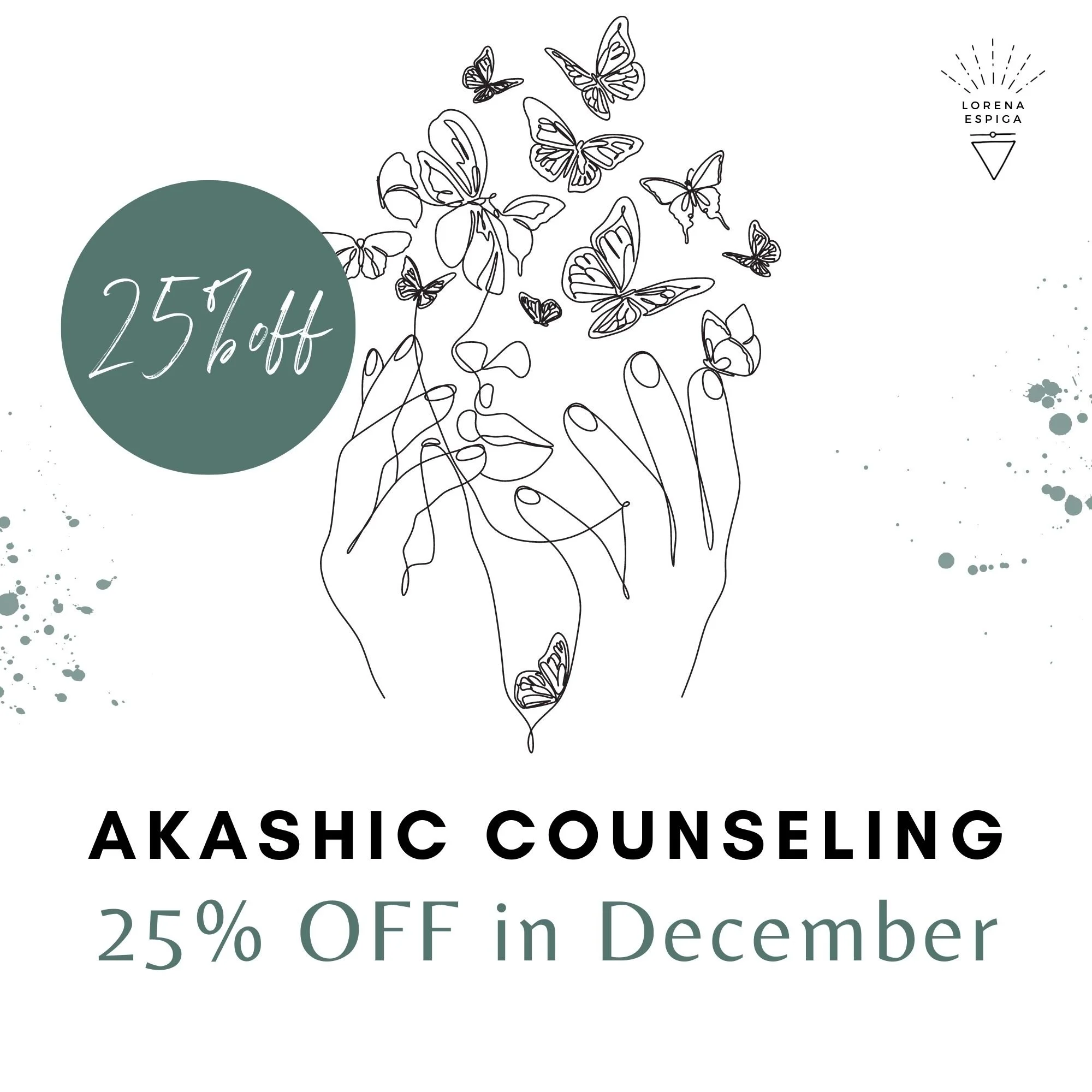 DECEMBER SPECIAL - 25% OFF AKASHIC COUNSELING SESSIONS