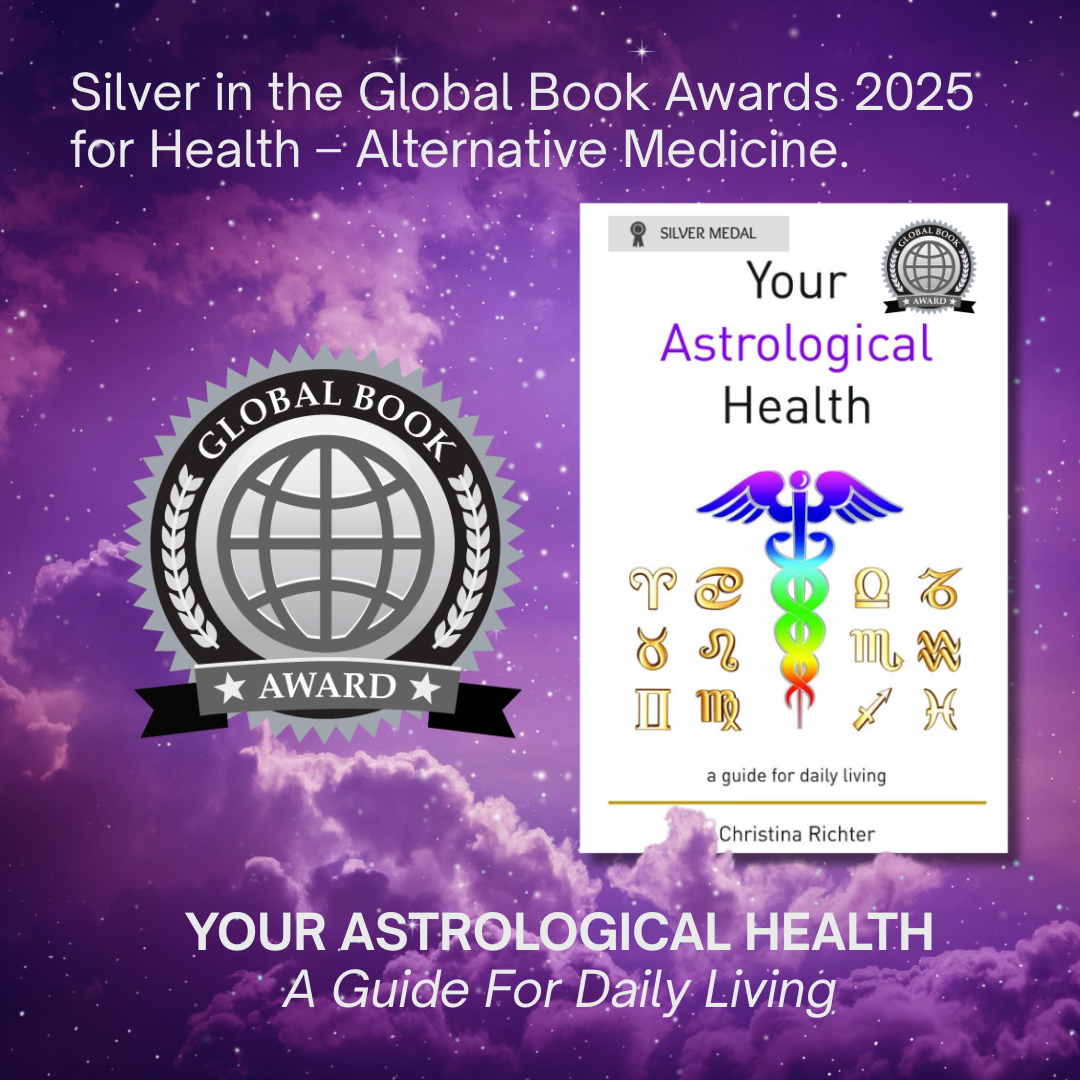 Your Astrological Health awards image - silver in the Global Book Awards 2025