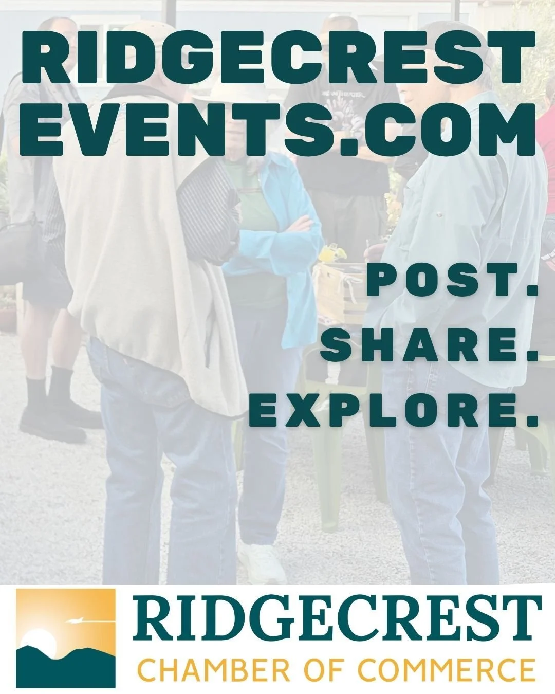 There&rsquo;s always something happening in Ridgecrest and the Community Calendar is the best place to find it all! 🎉

Check upcoming events, plan your week, and be sure to submit your own events so the community doesn&rsquo;t miss out.

👉 Find it 