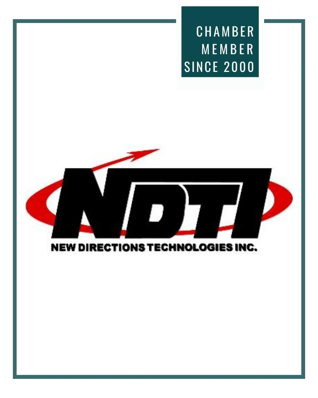 🌟 Member Monday Spotlight: New Directions Technologies, Inc. 🌟
A Chamber member since 2000, New Directions Technologies, Inc. (NDTI) has been a longtime part of our local business community. NDTI provides engineering and technical solutions that su