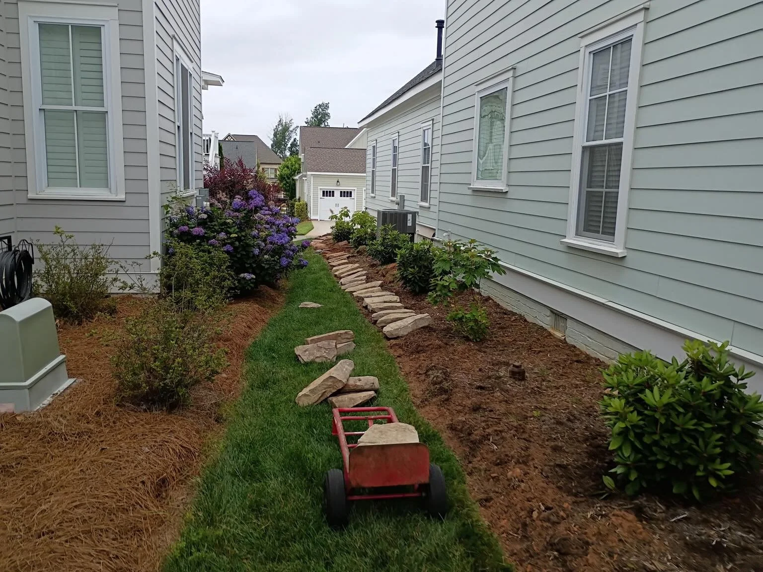 Path progress 💚✔️

#brookberryfarm #install #hardscape #winstonsalem