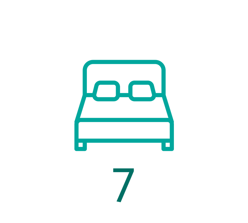 7 Bedrooms