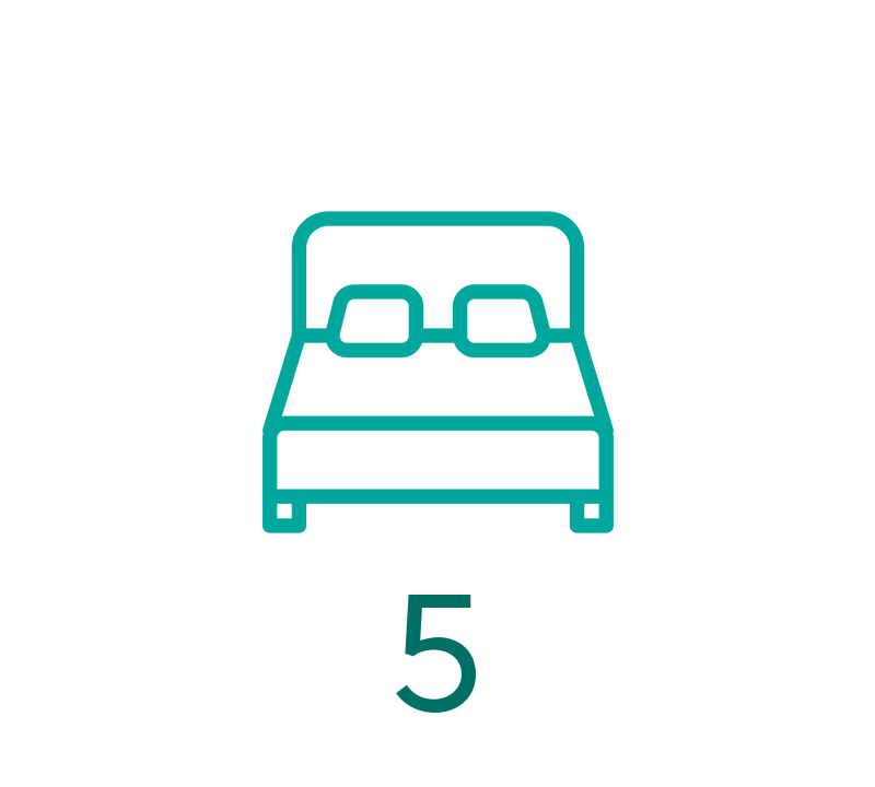 5 Bedrooms