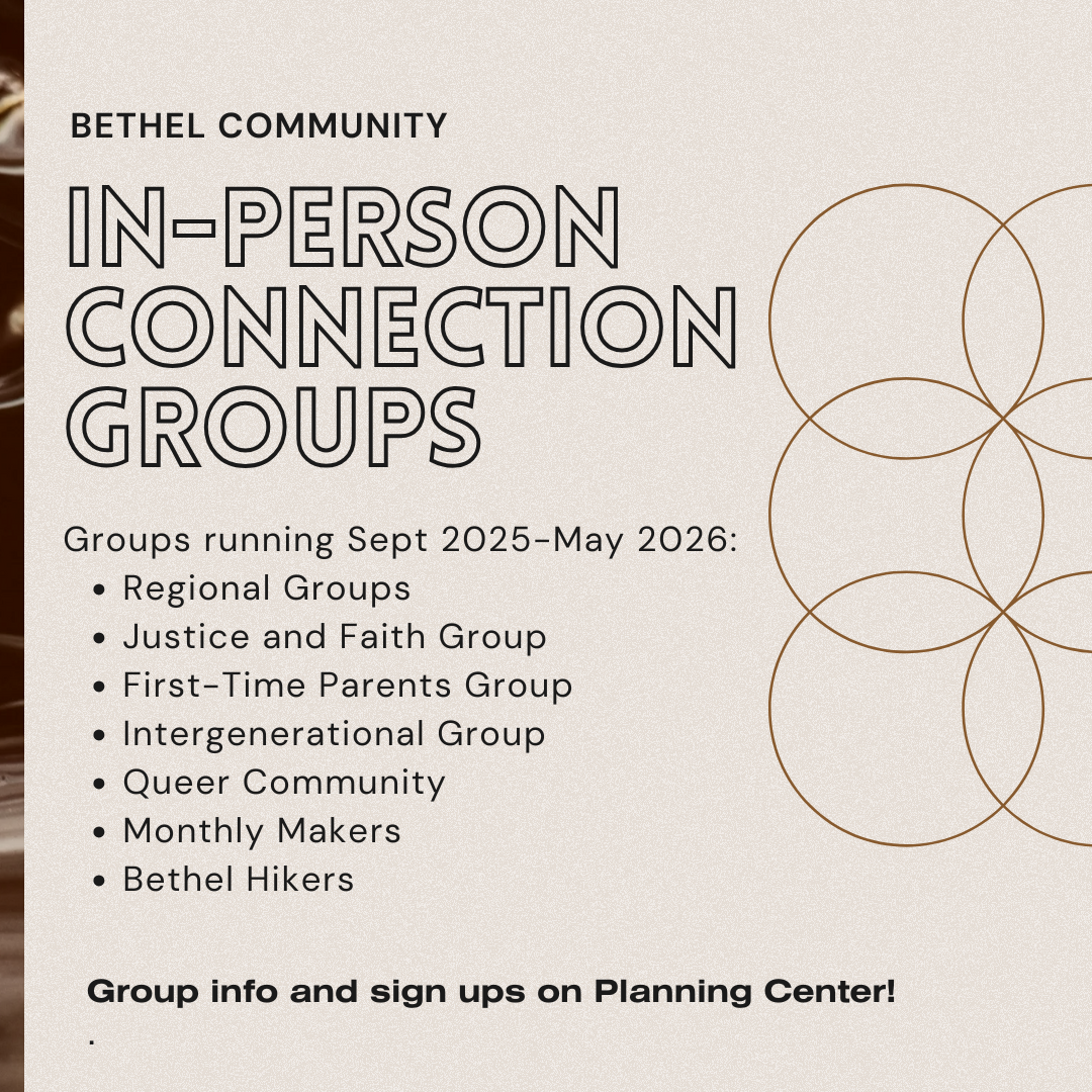 Client Connection Group Connection Groups — Bethel Community